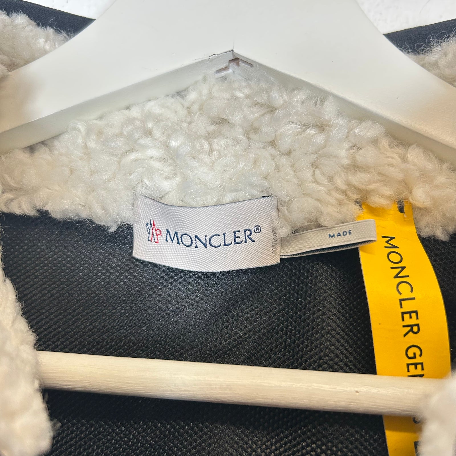 Moncler Genius x Fragment White Wool Jacket Size XL
