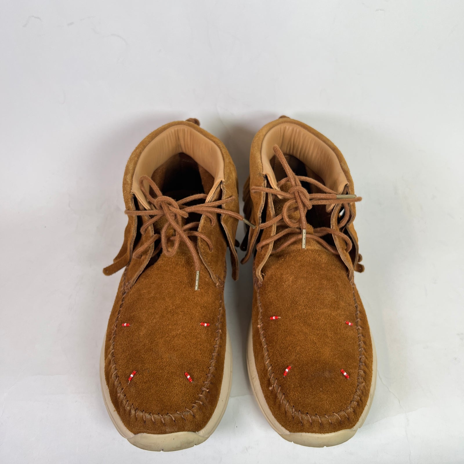 Visvim Brown FBT Shaman-Folk Size 10.5