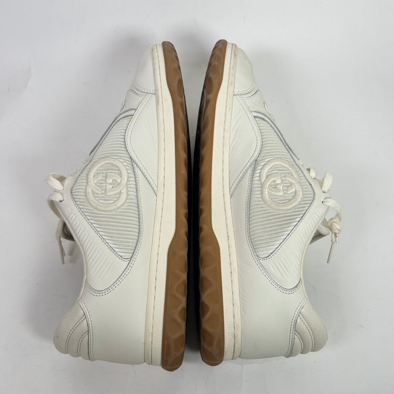 Gucci Off-White/Gum Mac 80 Leather Sneaker