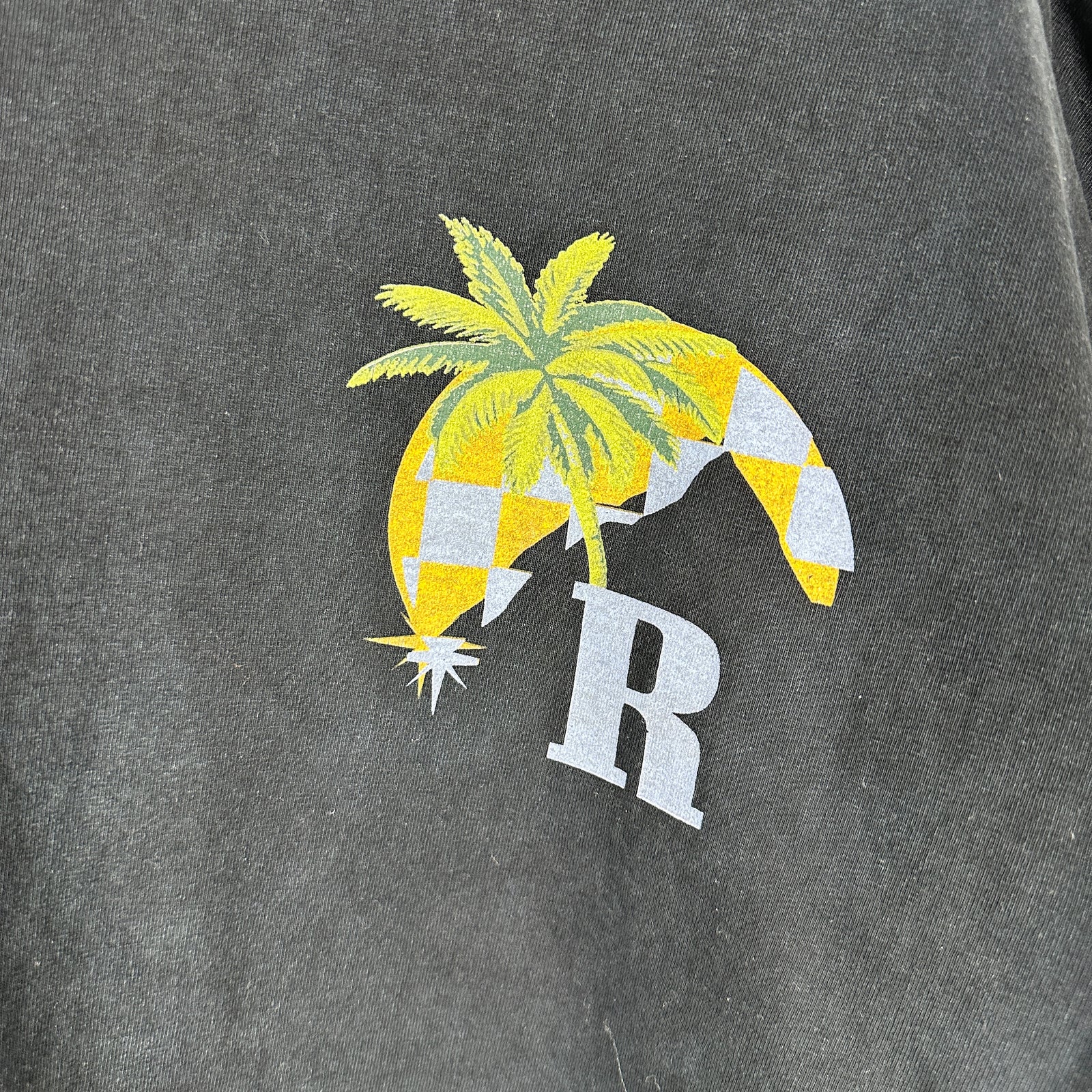 Rhude Black Tropical T-Shirt Size M
