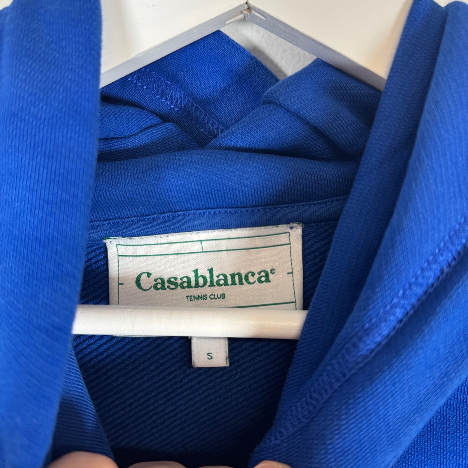 Casablanca Blue Sport Hoodie Size S
