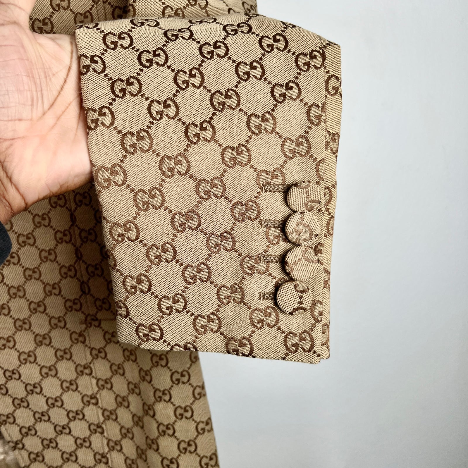 Gucci GG Monogram Canvas Two Piece Suit
