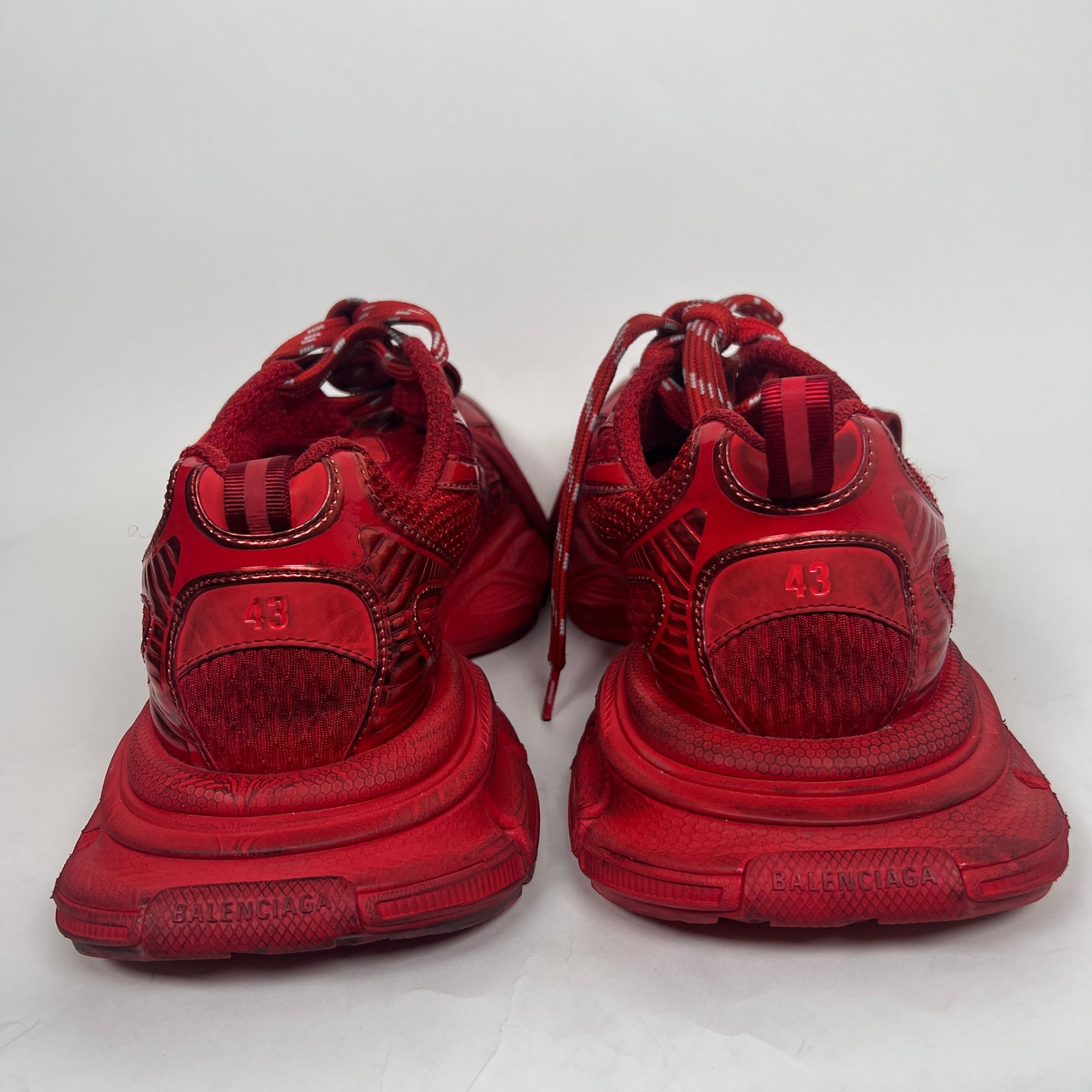 Balenciaga Red 3XL Sneaker Size 43