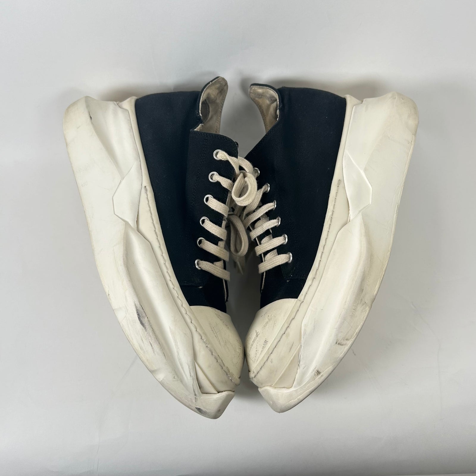 Rick Owens Black Abstract Ramones Size 42