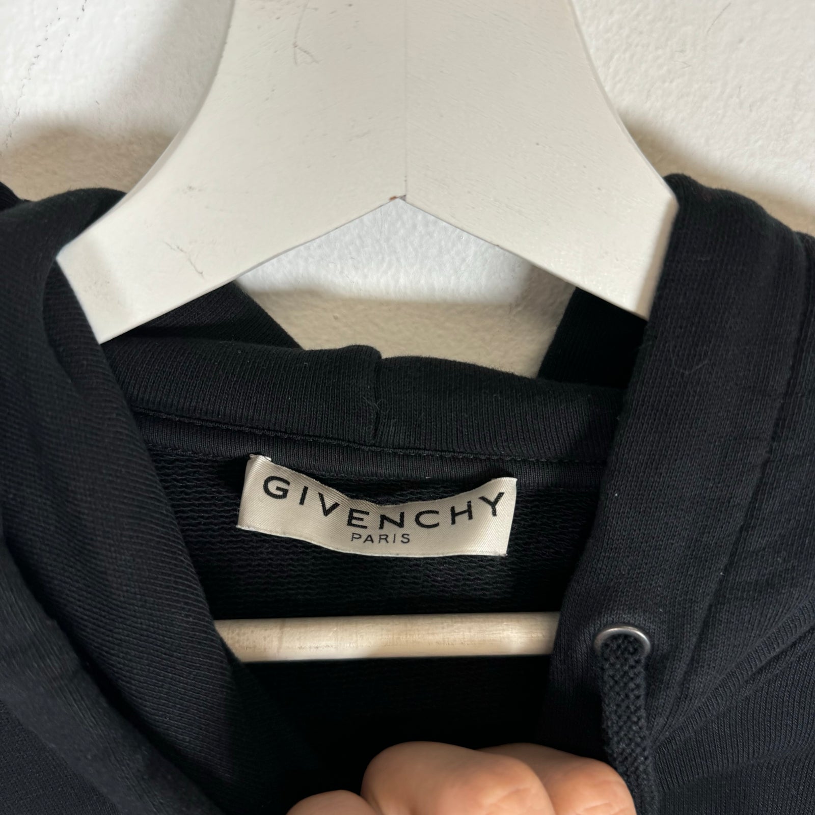 Givenchy Metallic Logo Hoodie Size XS