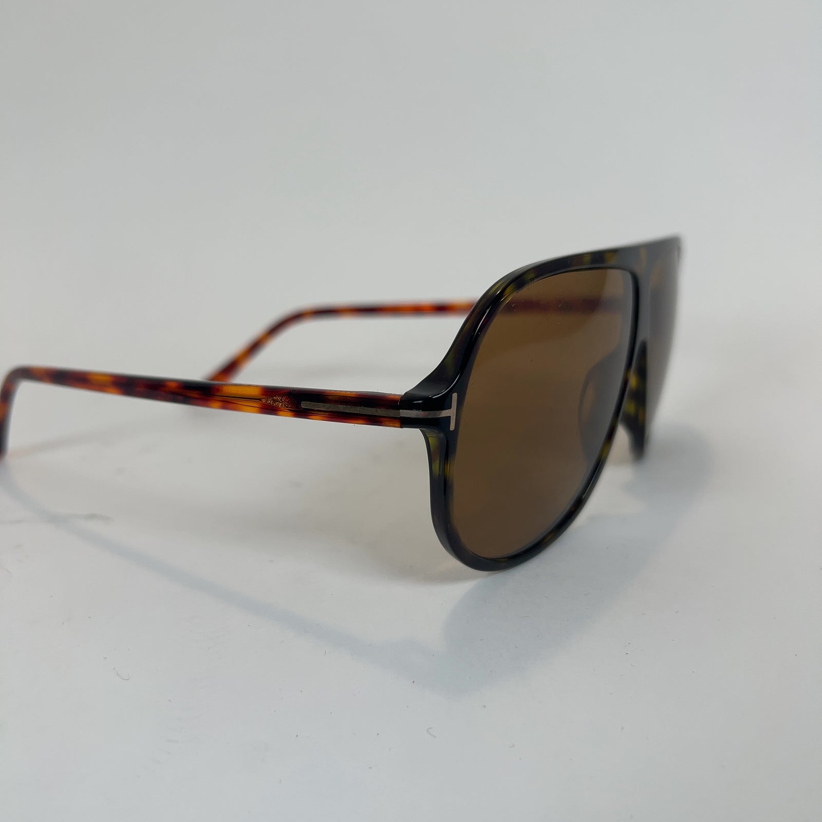 Tom Ford Tortoise Aviator Sunglasses