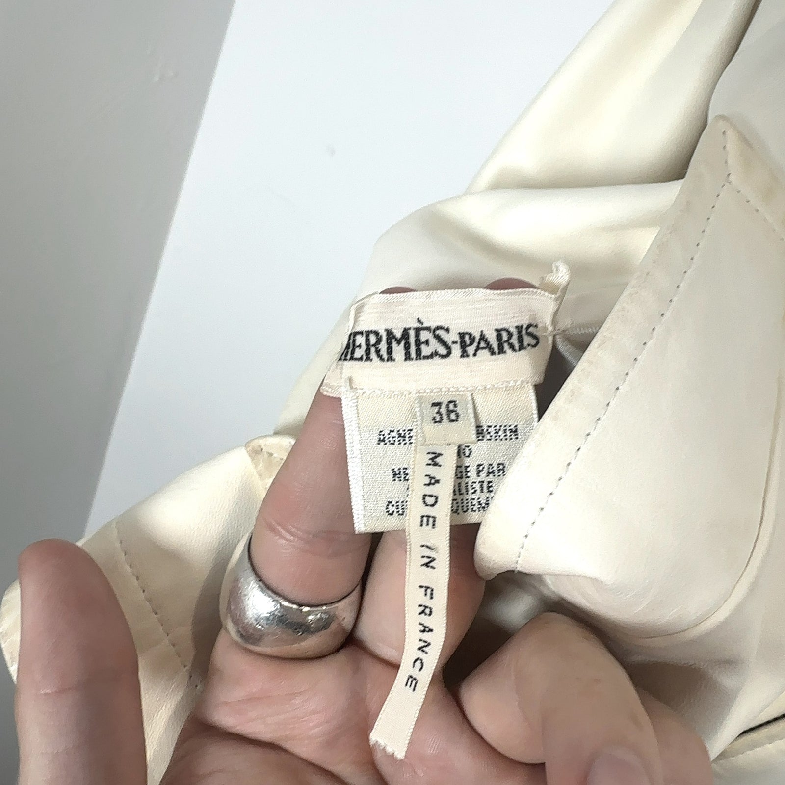 Hermes Reversible Lambskin Leather Jacket