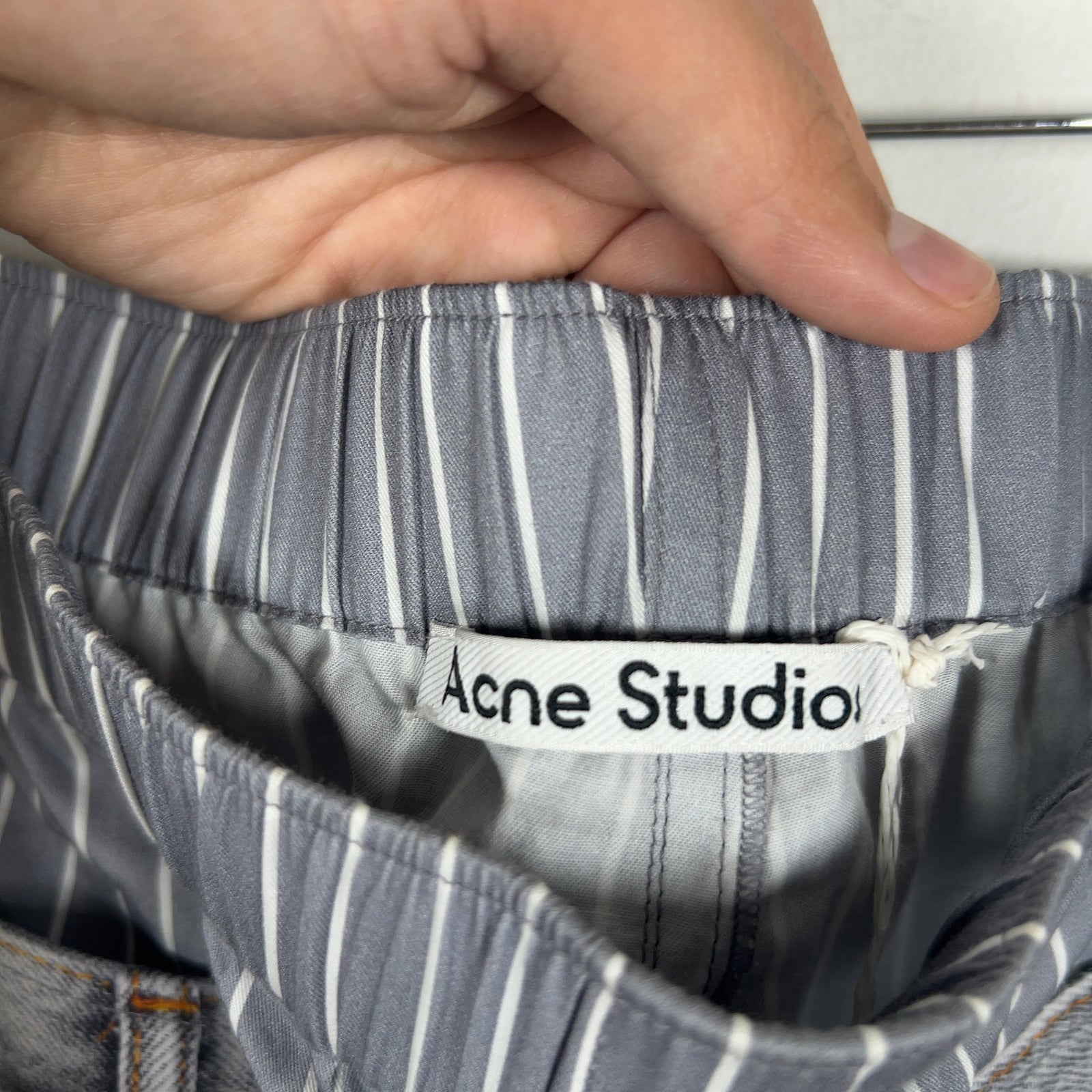 Acne Studios Printed Tromp L'oeil Boxer Pants