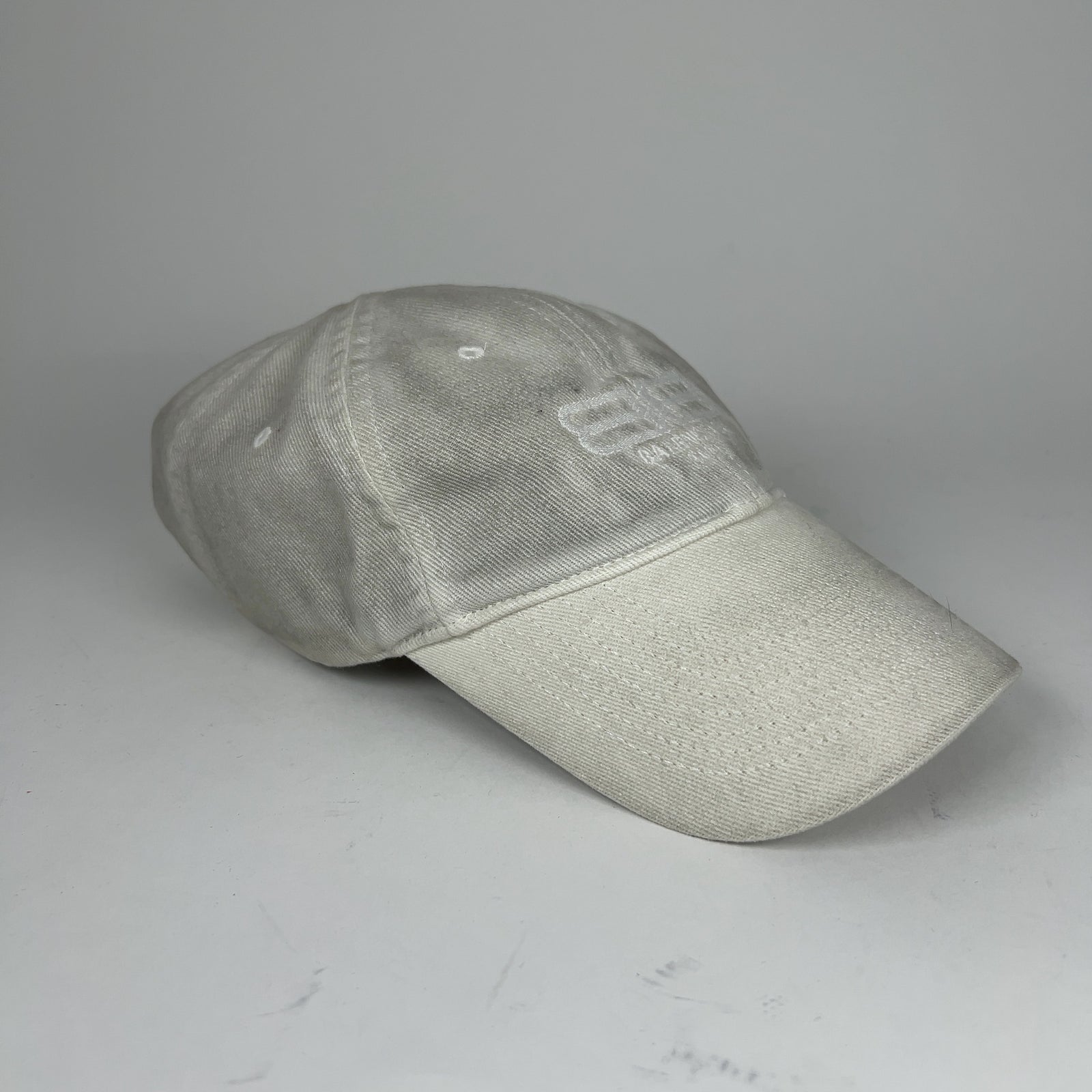 Balenciaga Icon BB Logo Distressed Hat