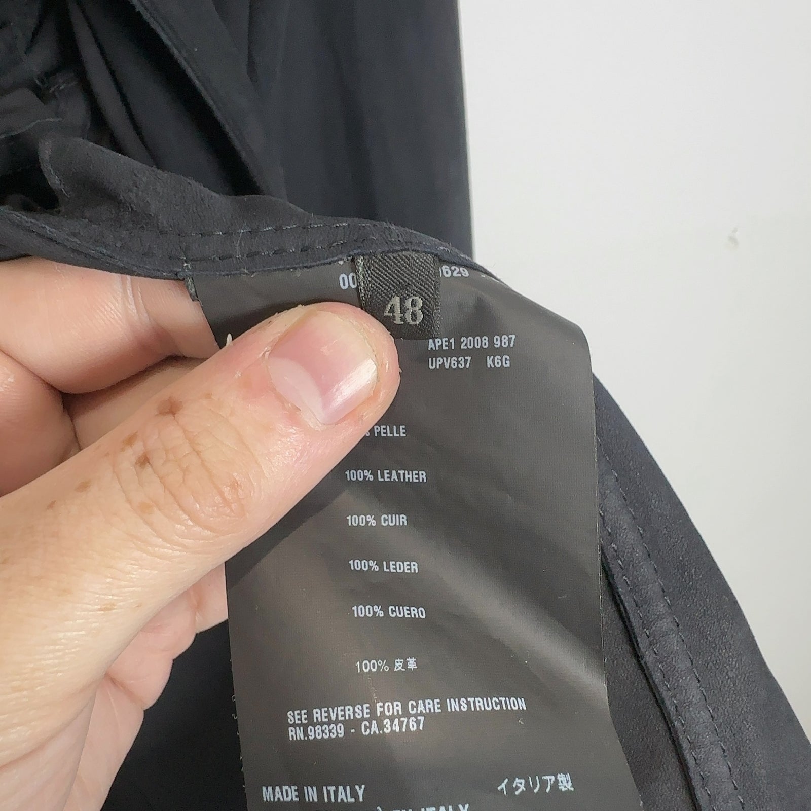 Prada Suede Zip-Up Jacket