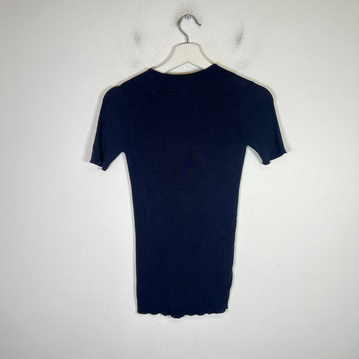 Dolce & Gabbana Ribbed Collared Shirt