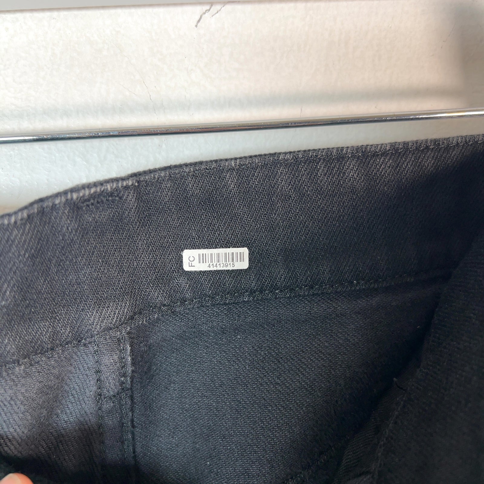 The Row Straight Leg Black Jeans