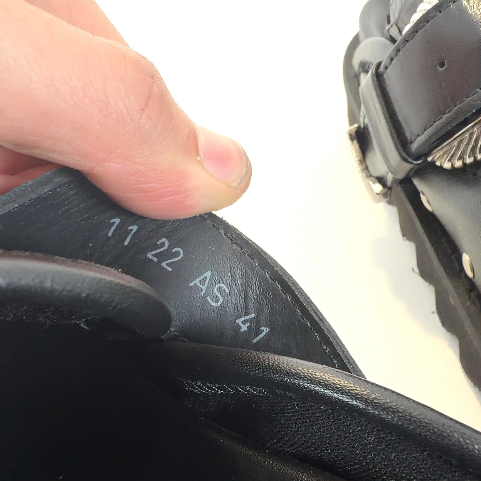 Toga Virilis Leather Studded Mules
