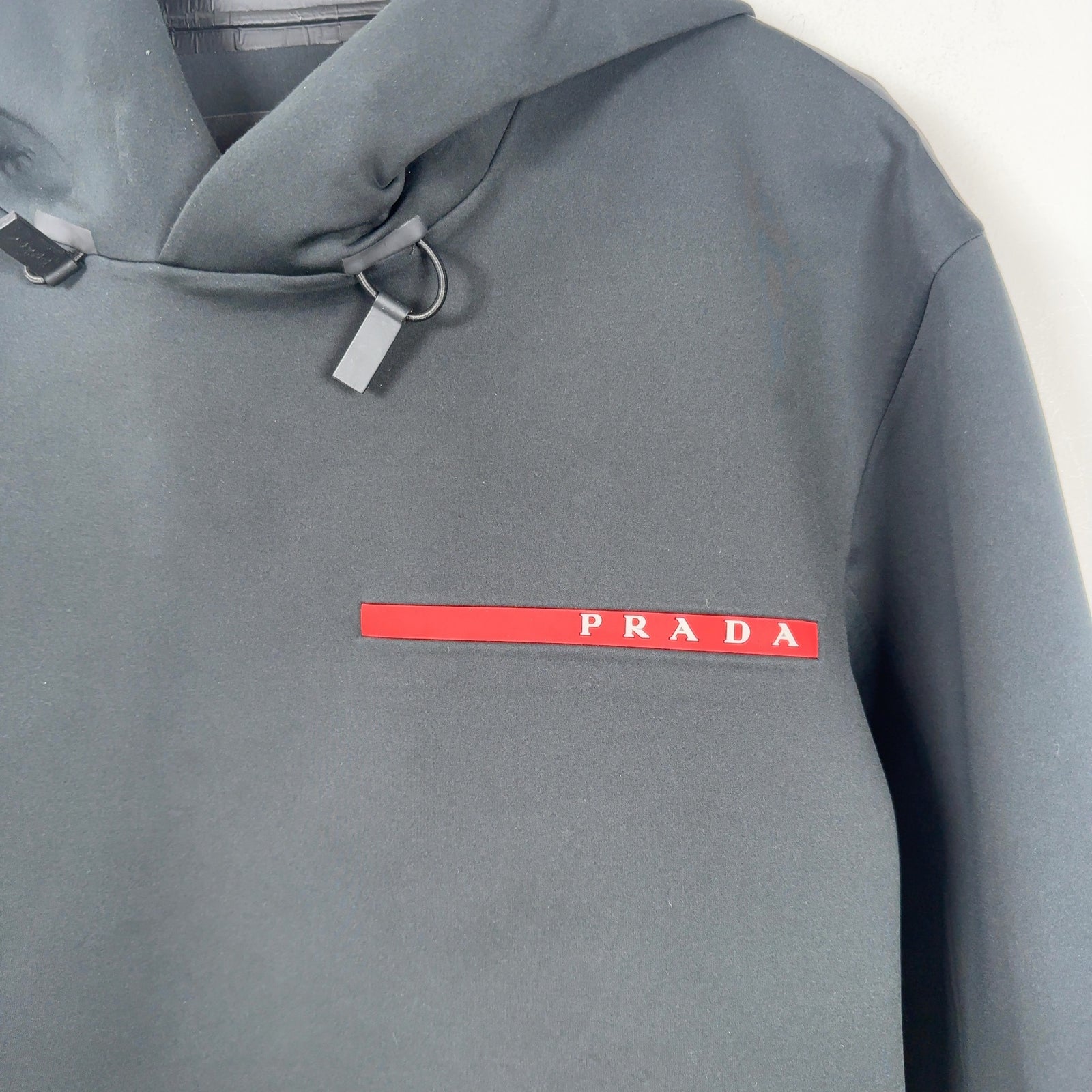Prada Sport Recycled Double Jersey Hoodie