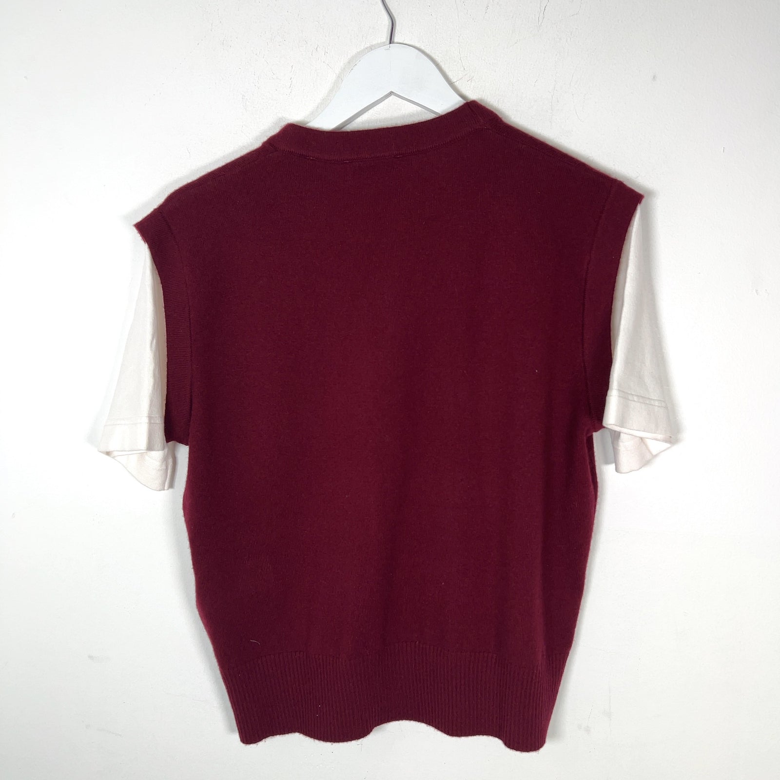Sandro Knitted Button-Up T-Shirt