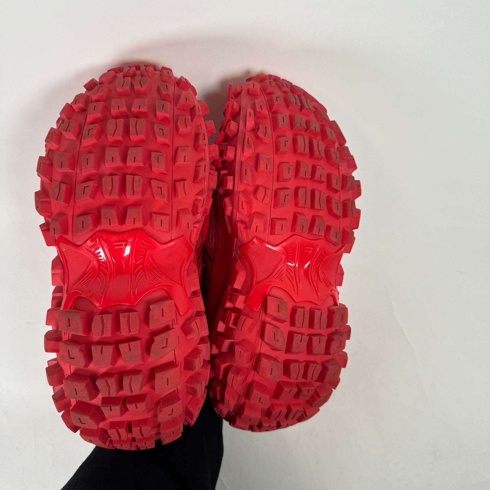 Balenciaga Red Defender Sneakers Size 42