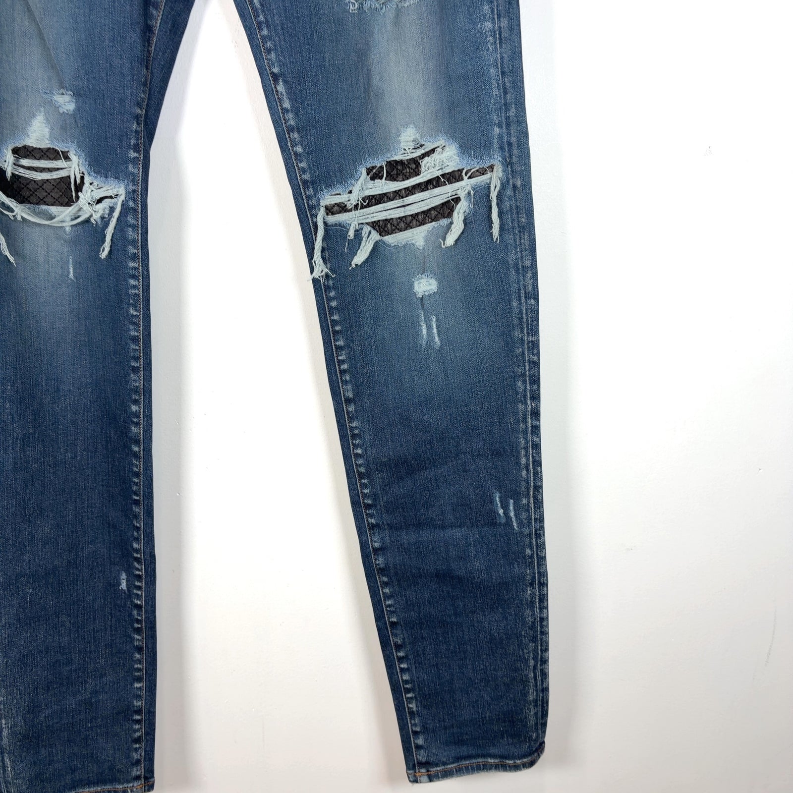 Amiri Diamond Stitch MX1 Jeans