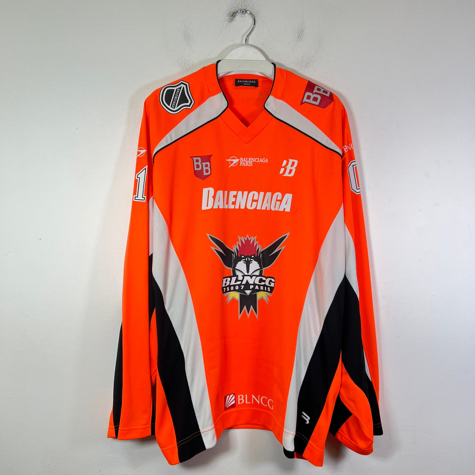 Balenciaga Padded Mesh Hockey Jersey