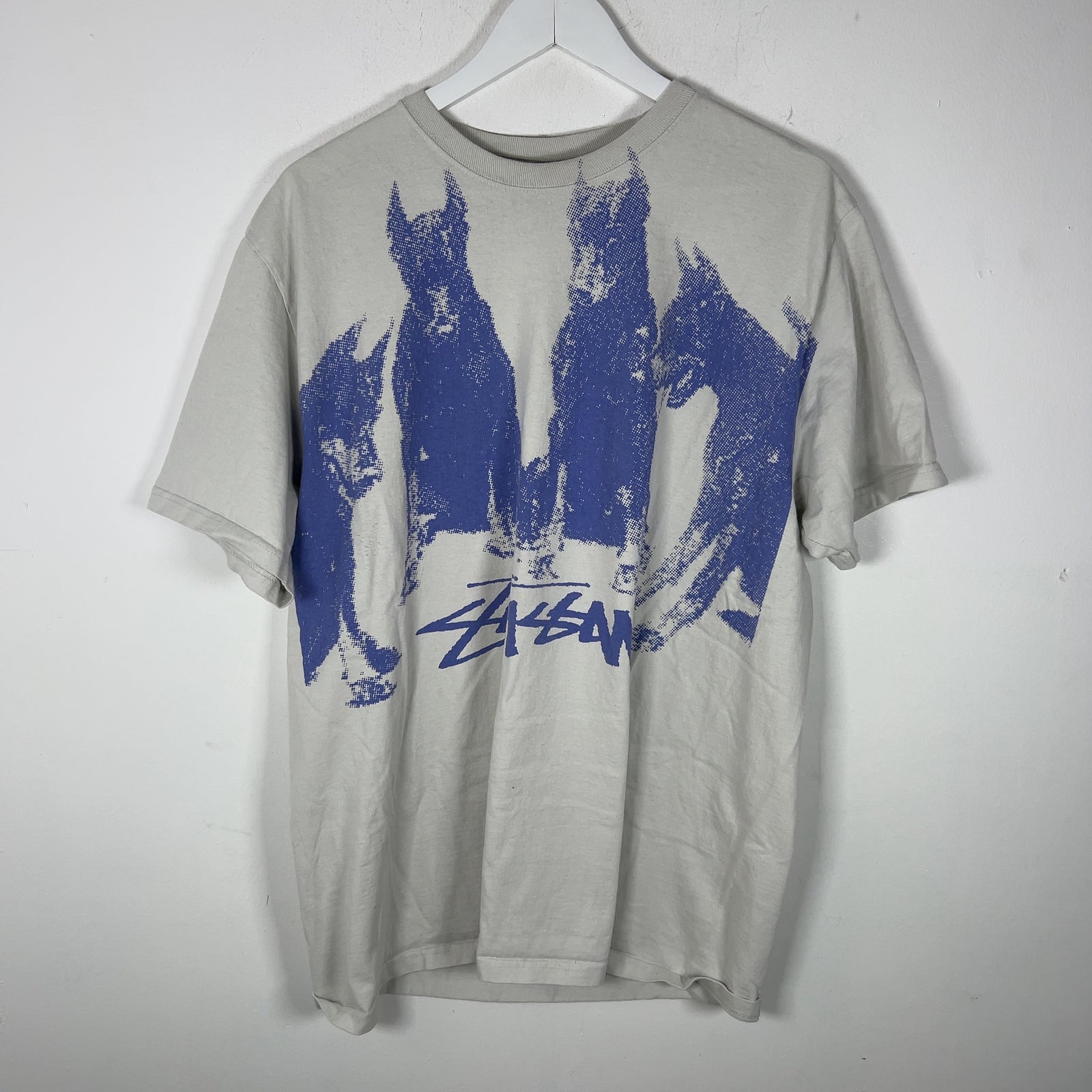 Stussy Dog Logo Graphic T-Shirt