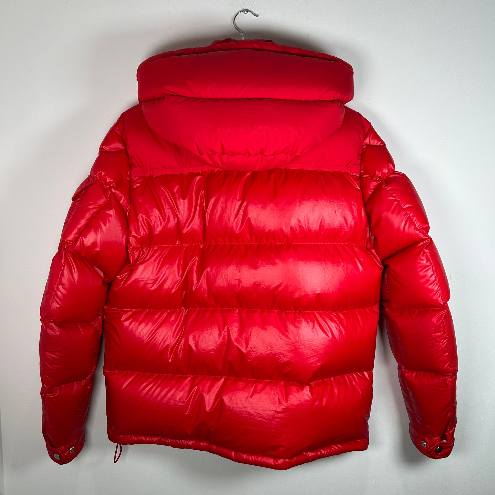 Moncler Red Maya Puffer Jacket Size 3