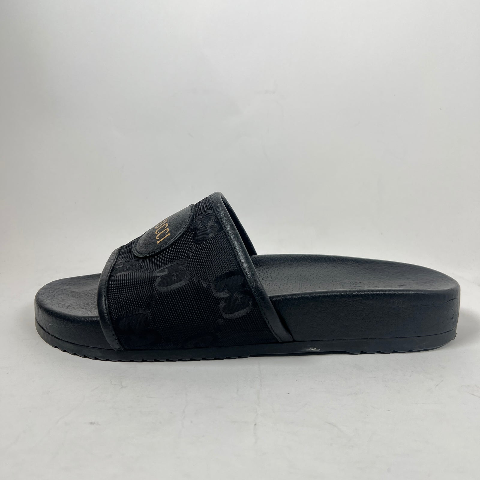 Gucci Black Off The Grid Sandals Size GG 9