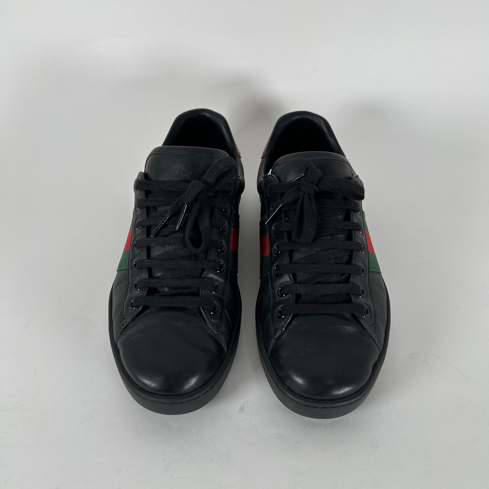 Gucci Black Aces Size 8.5