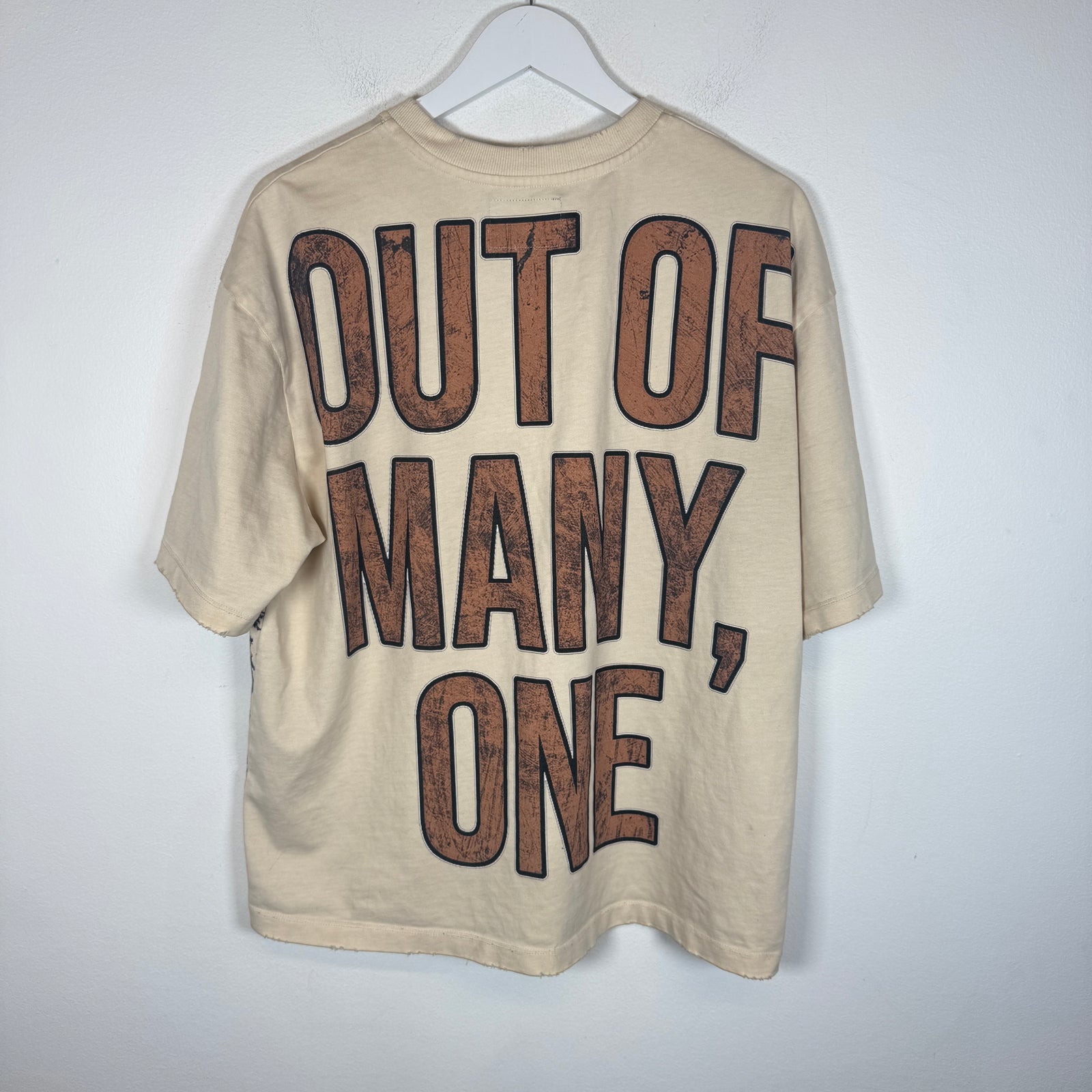 Godspeed Cream Bone Space T-shirt Size S