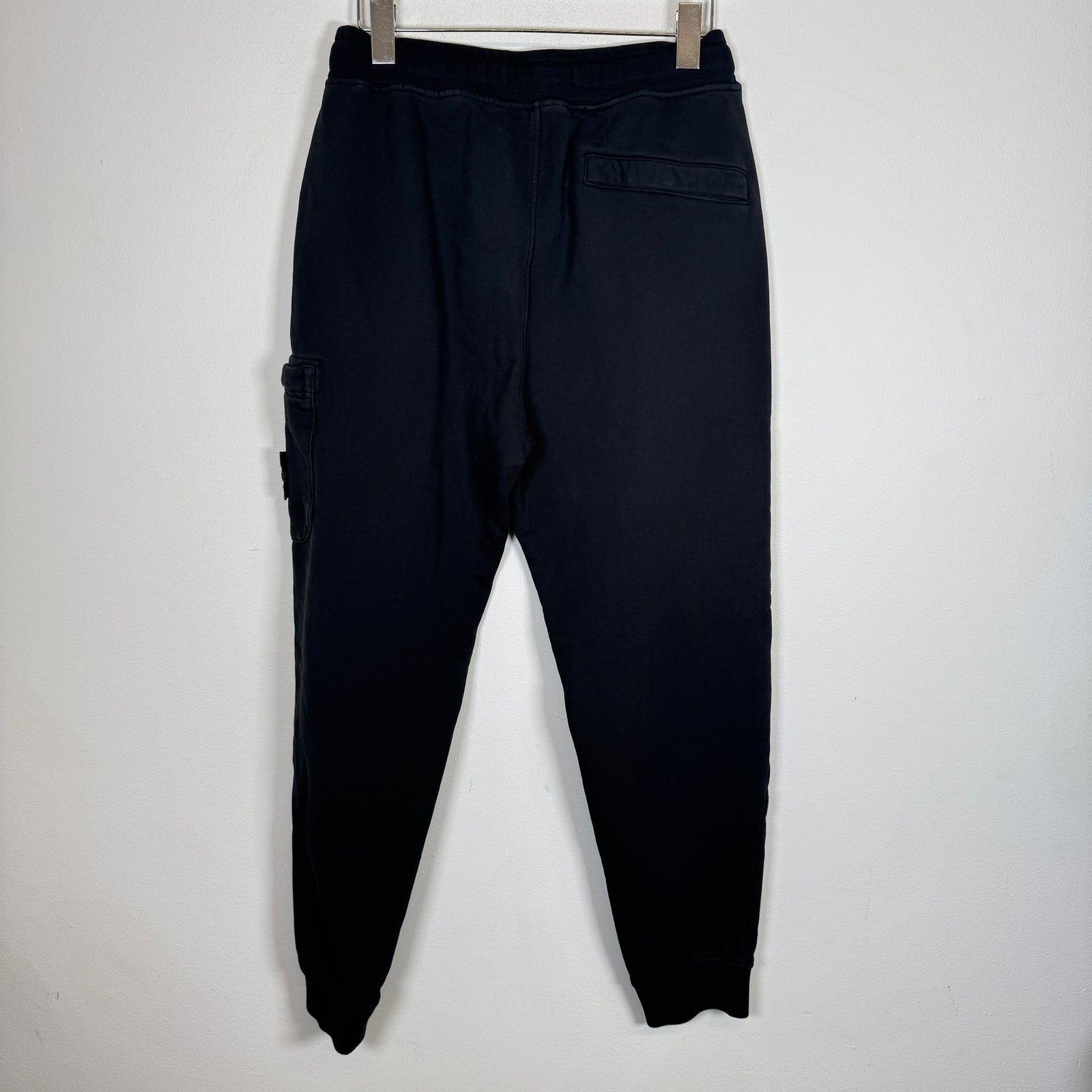 Stone Island Black Cargo Sweatpants Size S