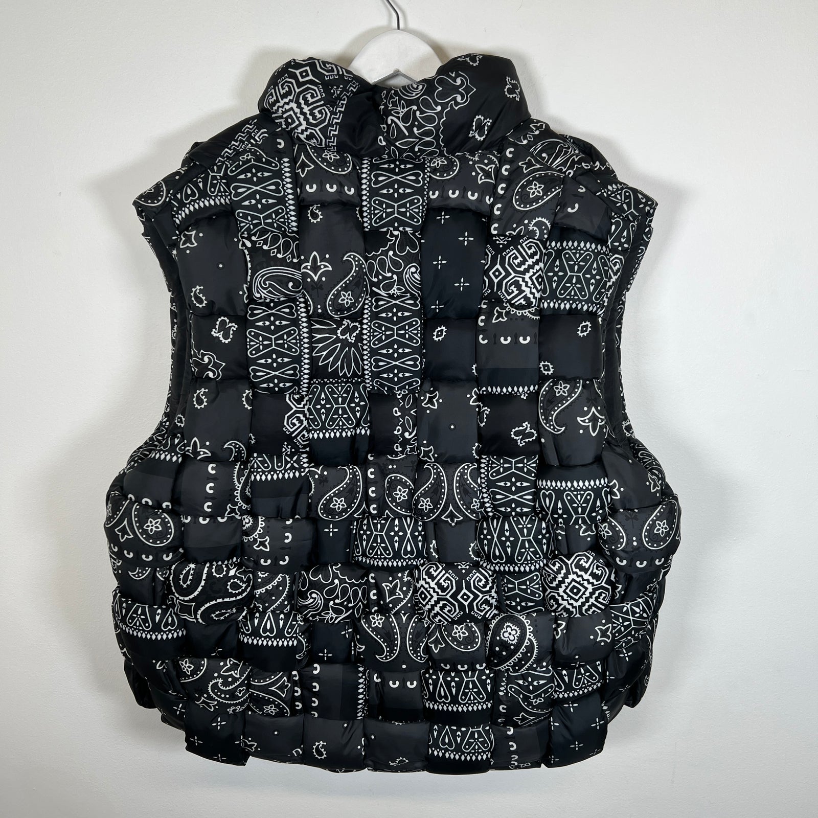 Kapital Black Bandana Kneel Vest Size 3