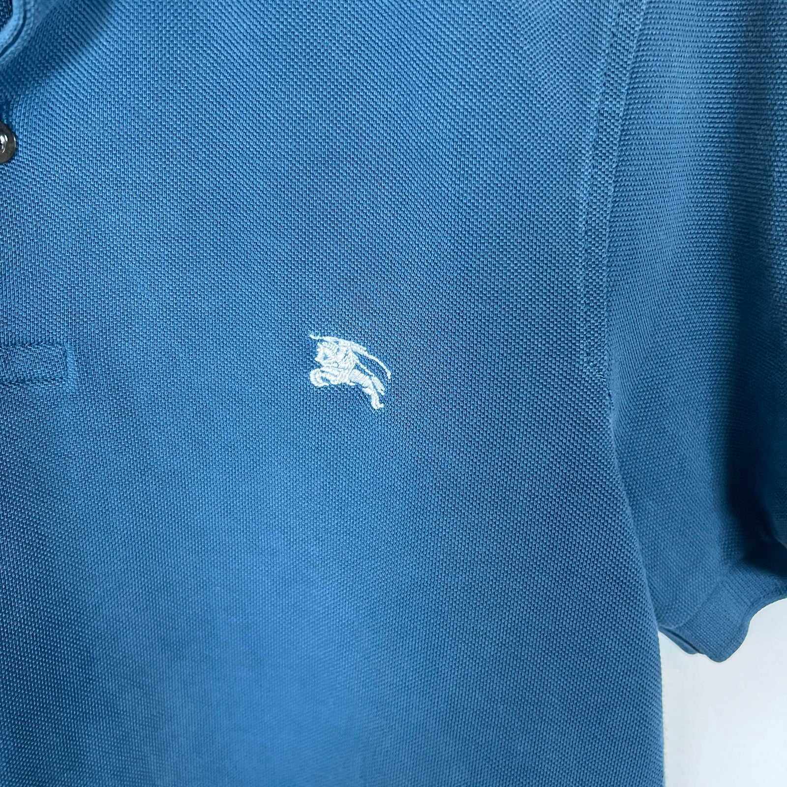 Burberry Vintage Navy Polo Size M
