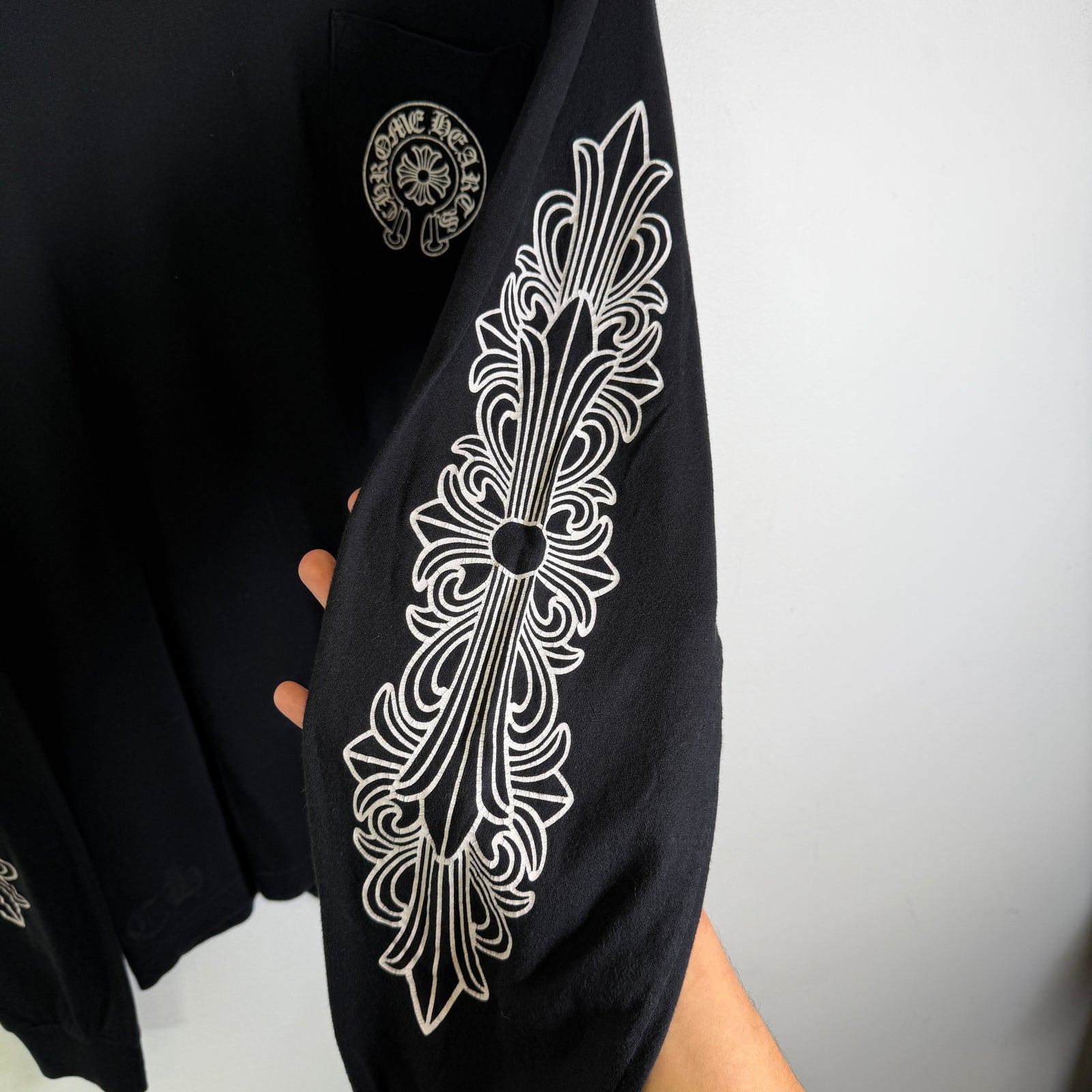 Chrome Hearts Paris Exclusive Floral Longsleeve
