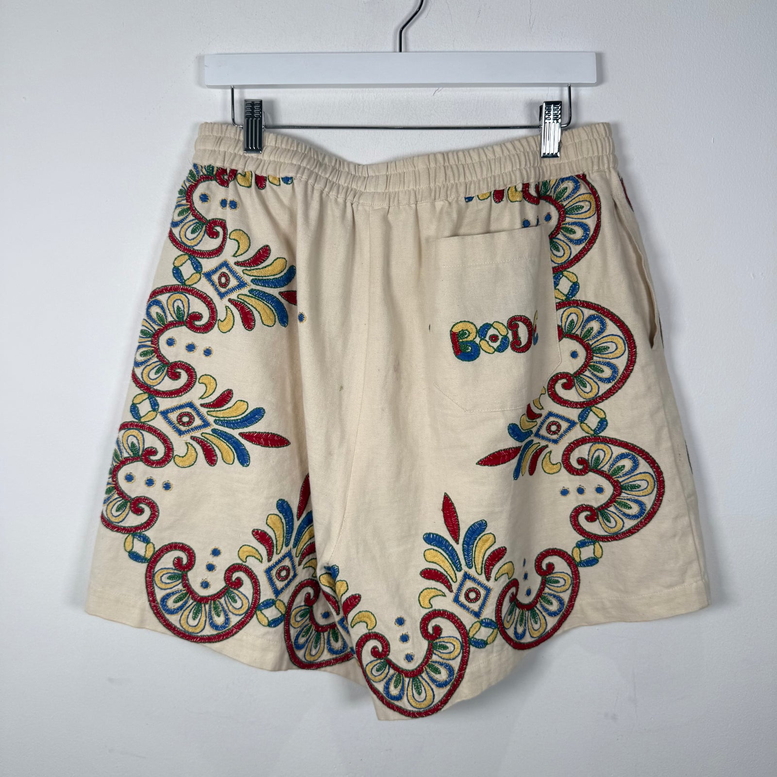Bode Festival Stitched Shorts Size L/XL