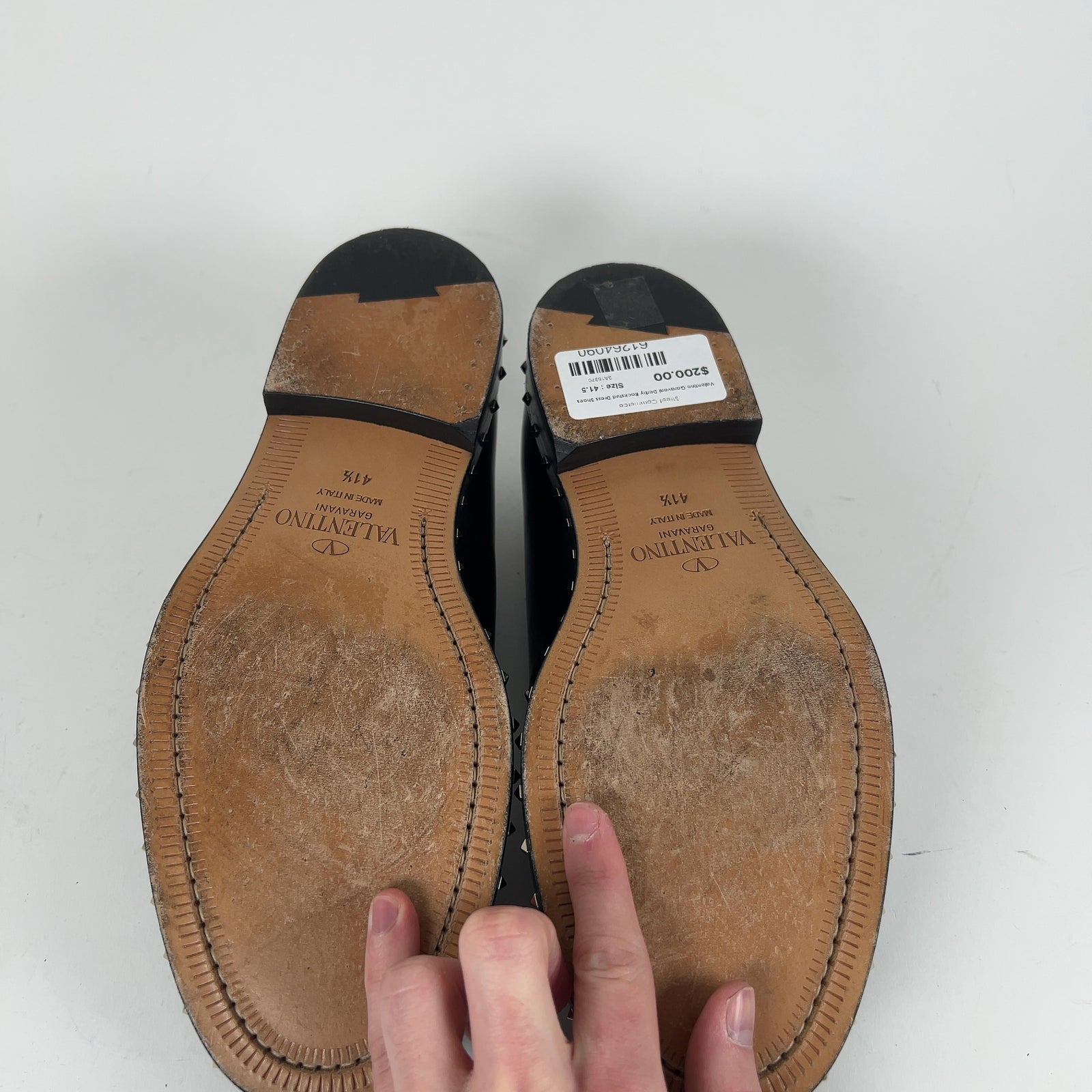 Valentino Garavani Derby Rockstud Dress Shoes