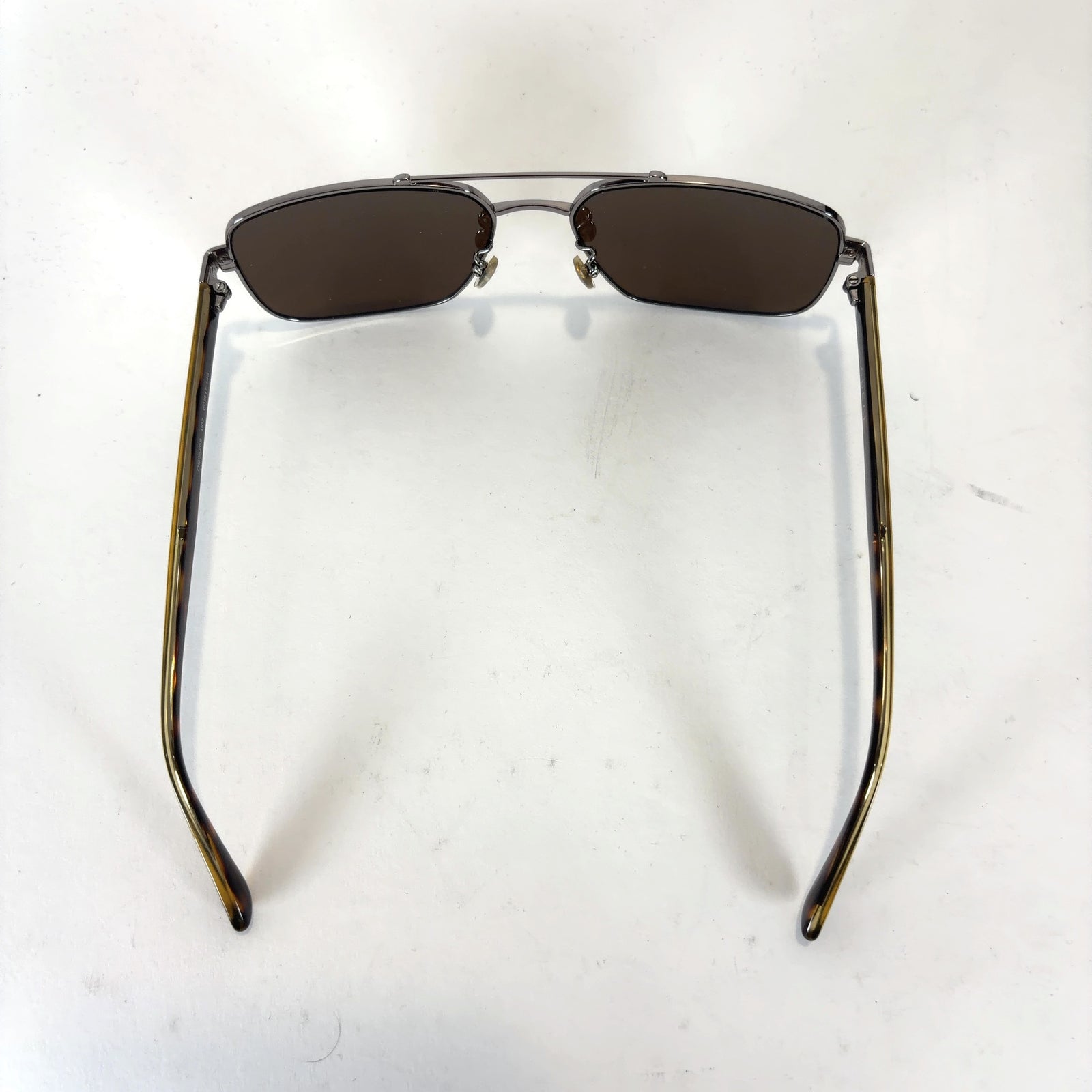Gucci Rectangle Aviator Sunglasses