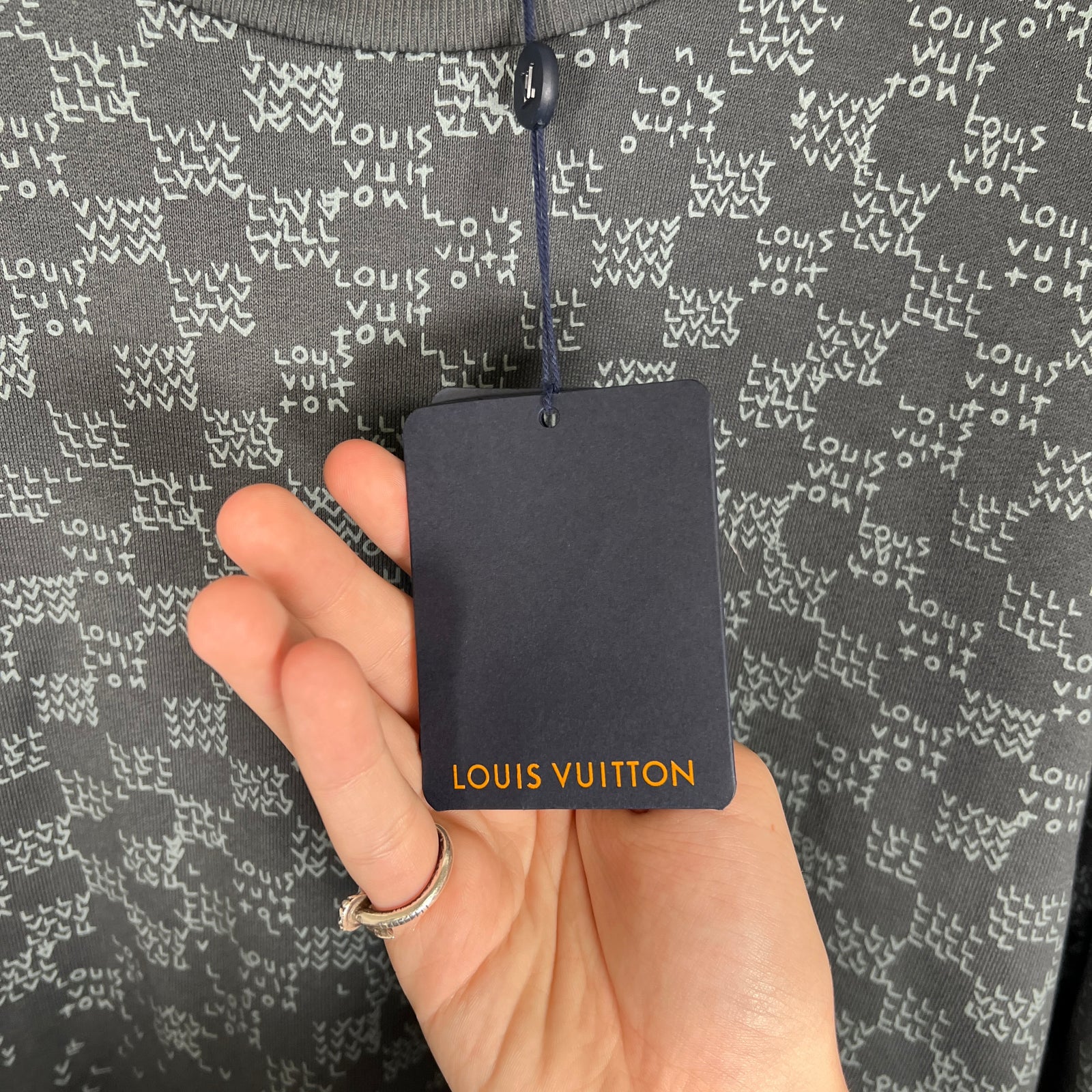 Louis Vuitton Damier Spread Crewneck Size XL
