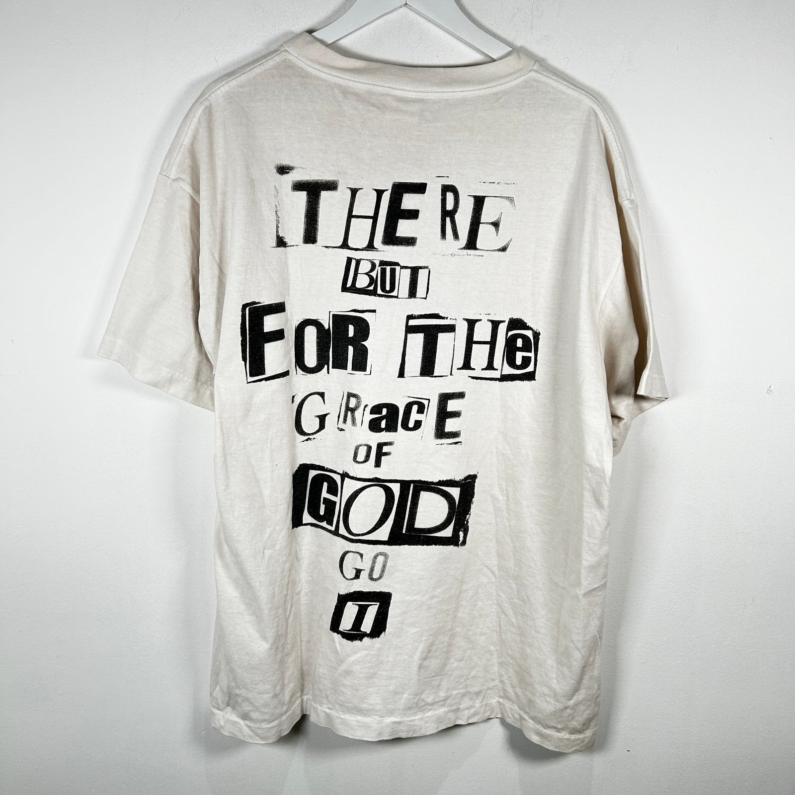 Saint Michael x Denim Tears White 'Jesus' Graphic T-Shirt Size XL