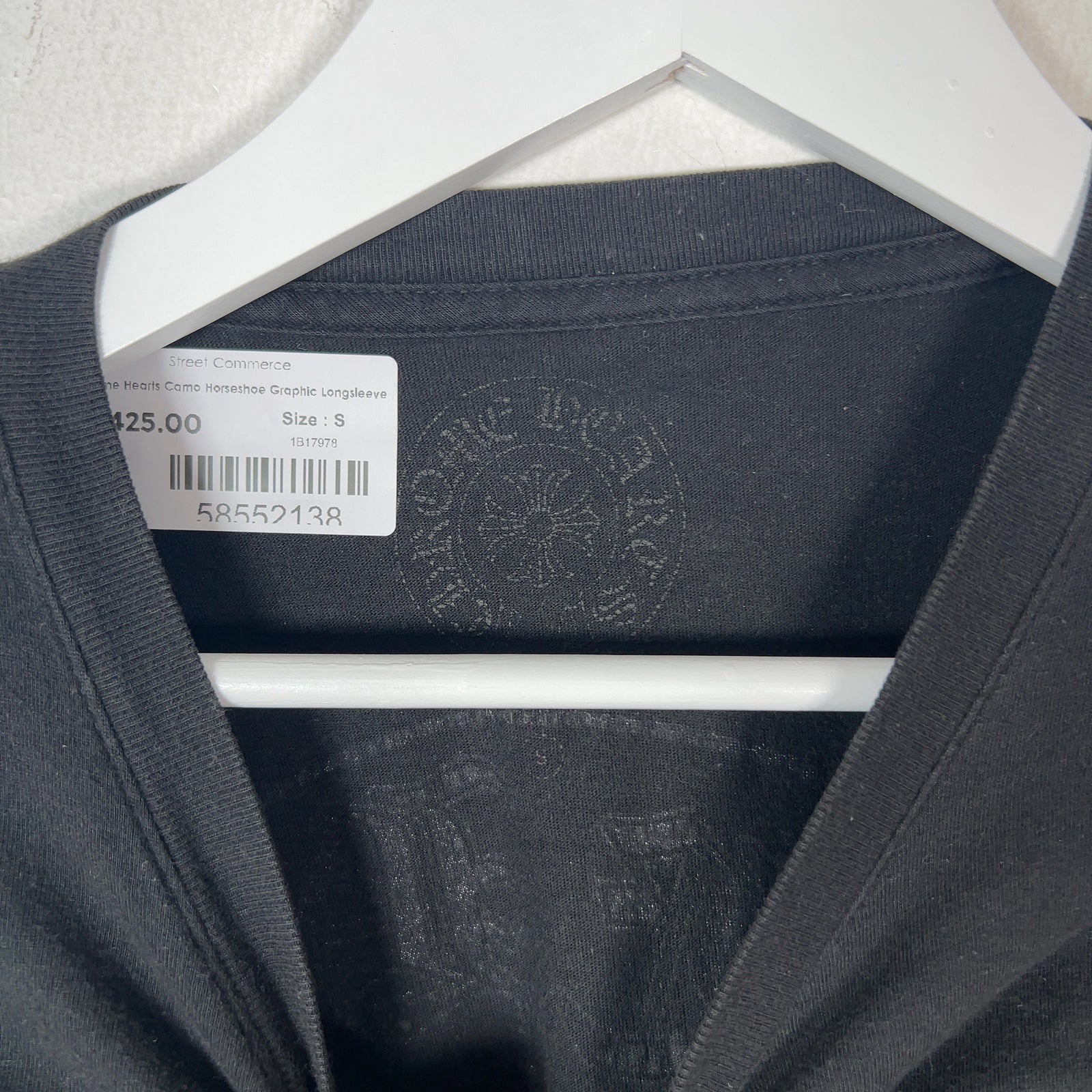 Chrome Hearts Camo Horseshoe Graphic Longsleeve