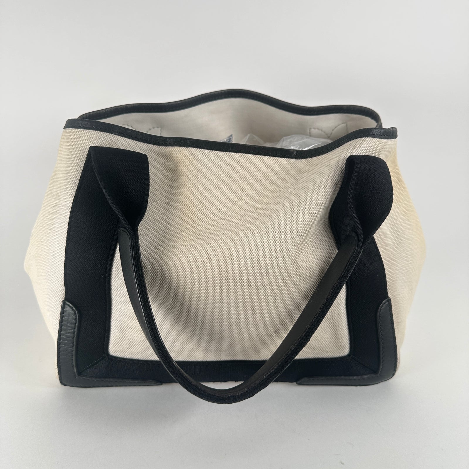 Balenciaga Paris Cream Mini Tote Bag
