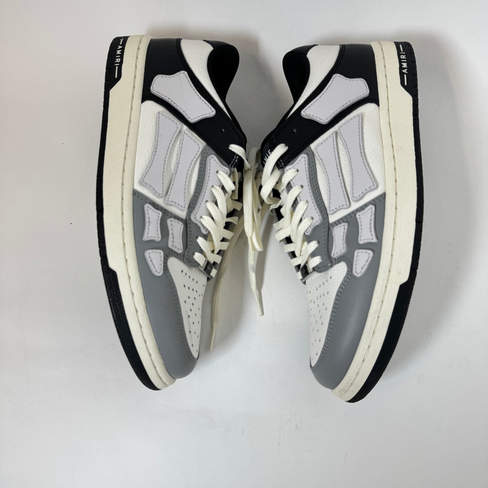 Amiri Black/Grey Bone Sneaker Size 42