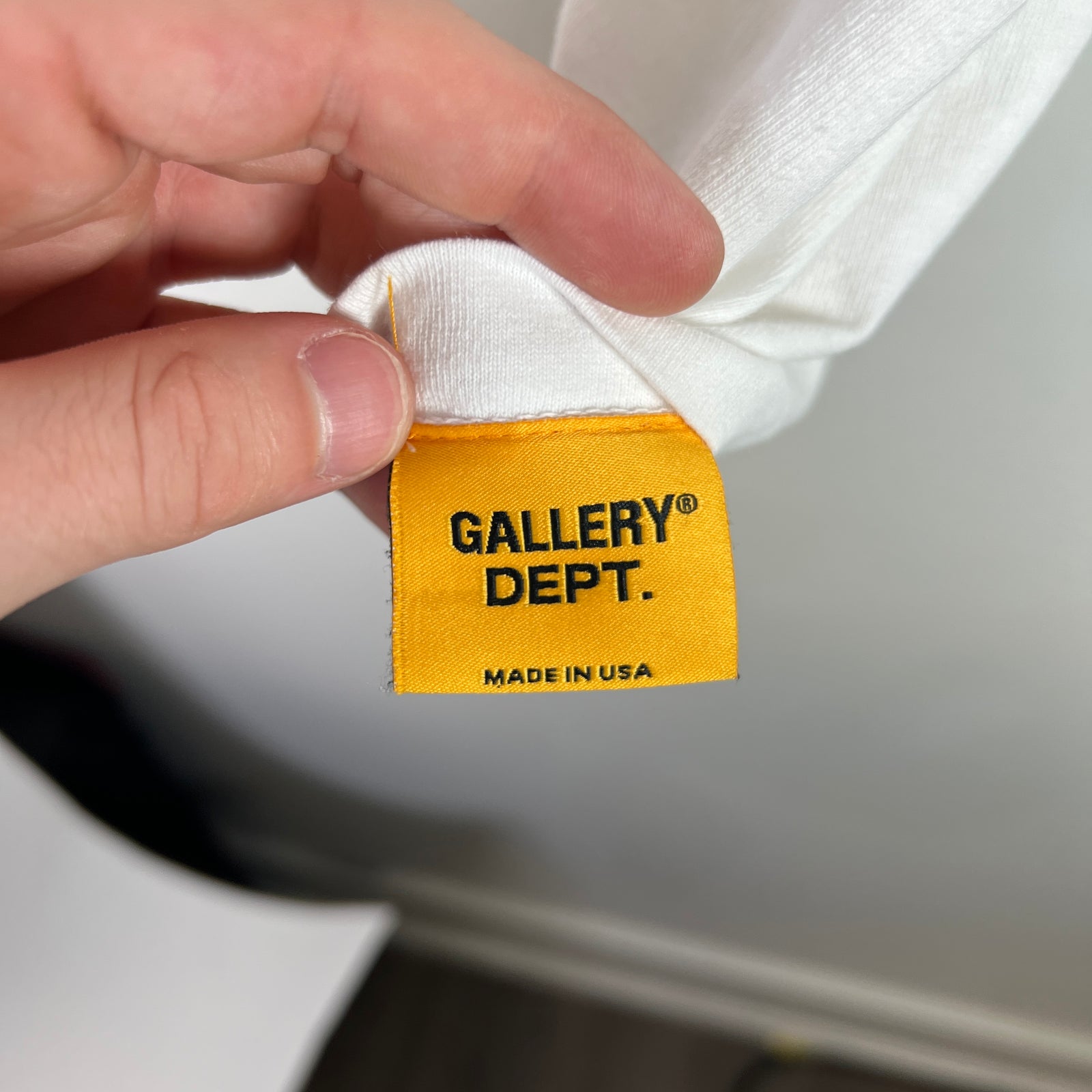 Gallery Dept White French Logo T-Shirt Size M