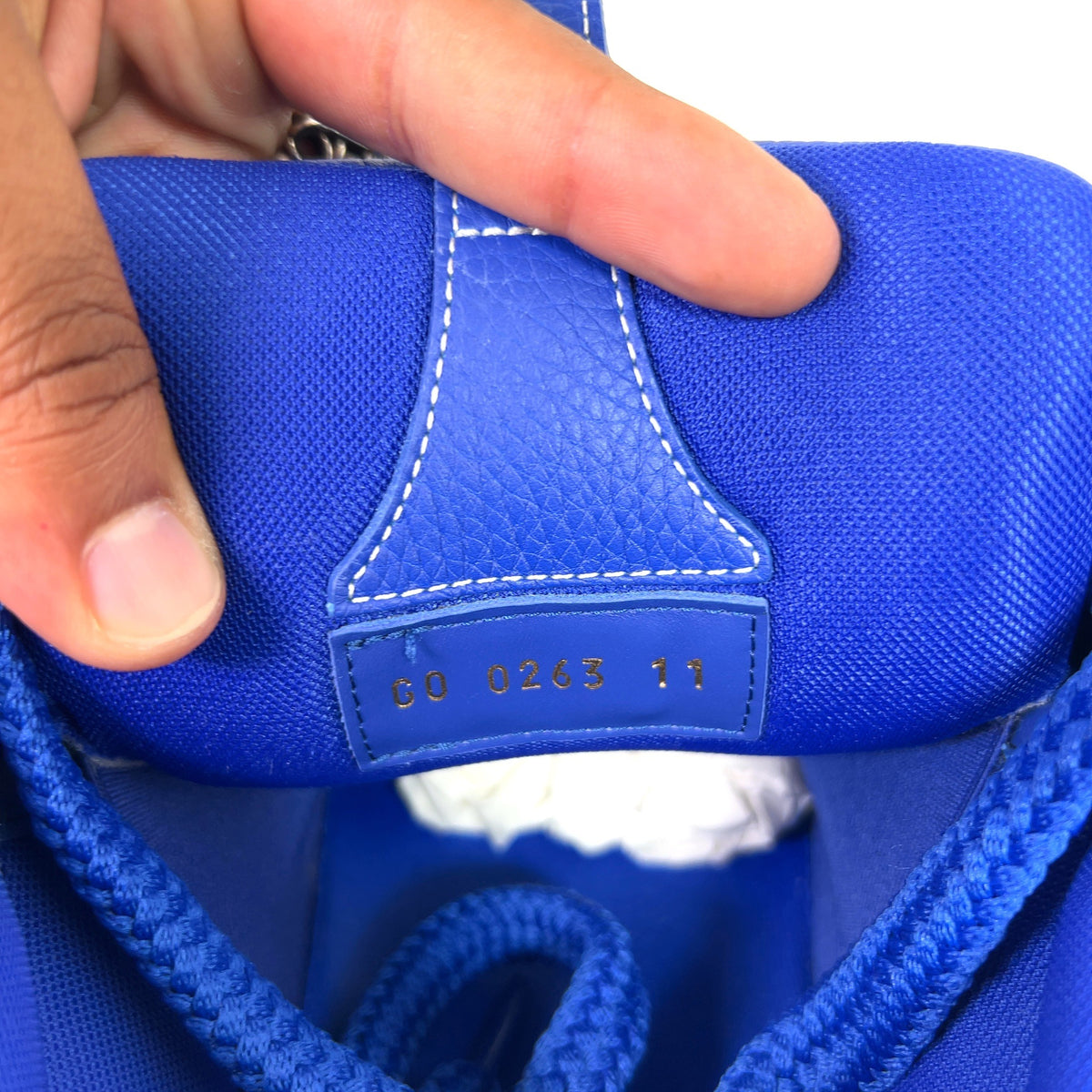 Louis Vuitton Blue Skate Sneakers