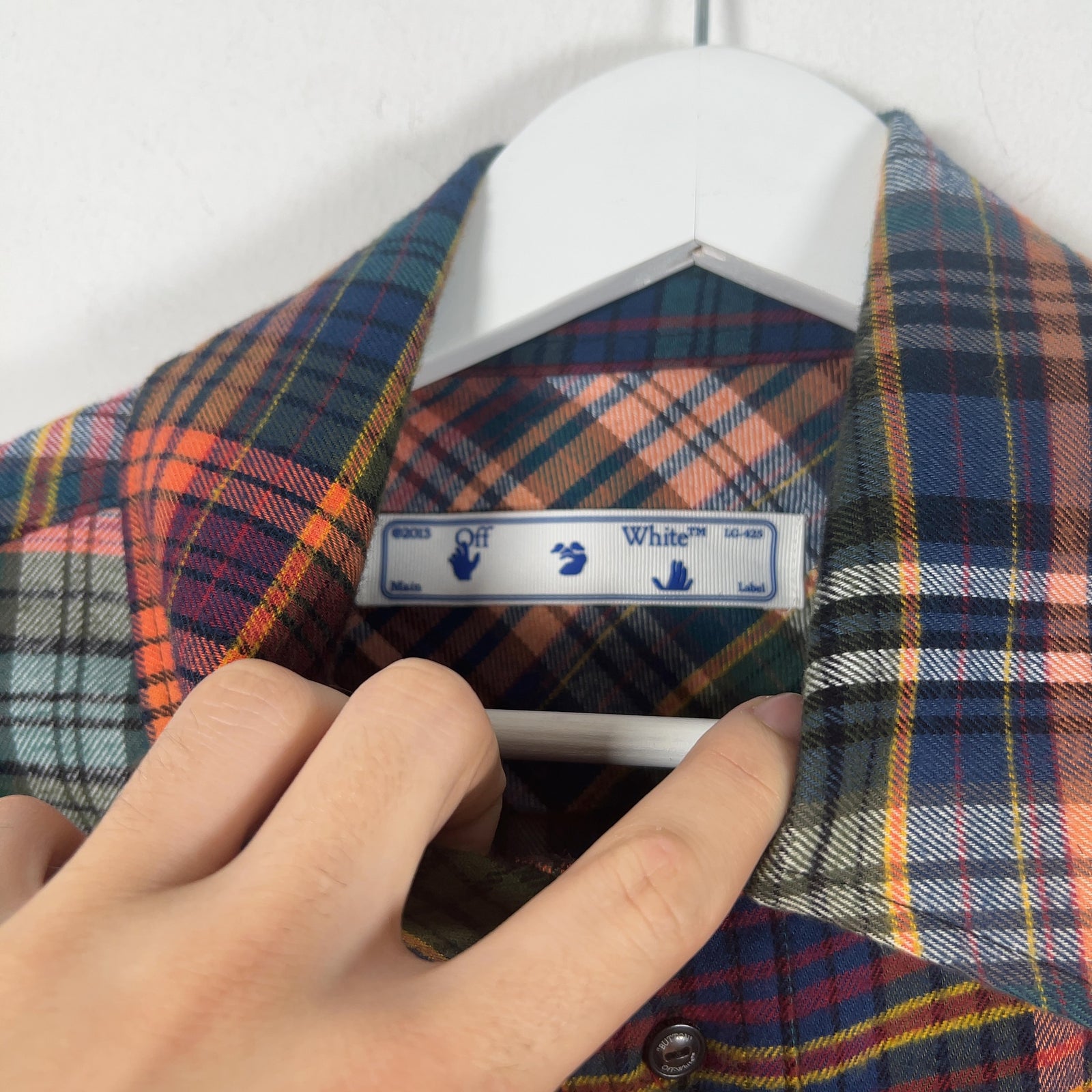 Off-White Spray Arrows Flannel Shirt