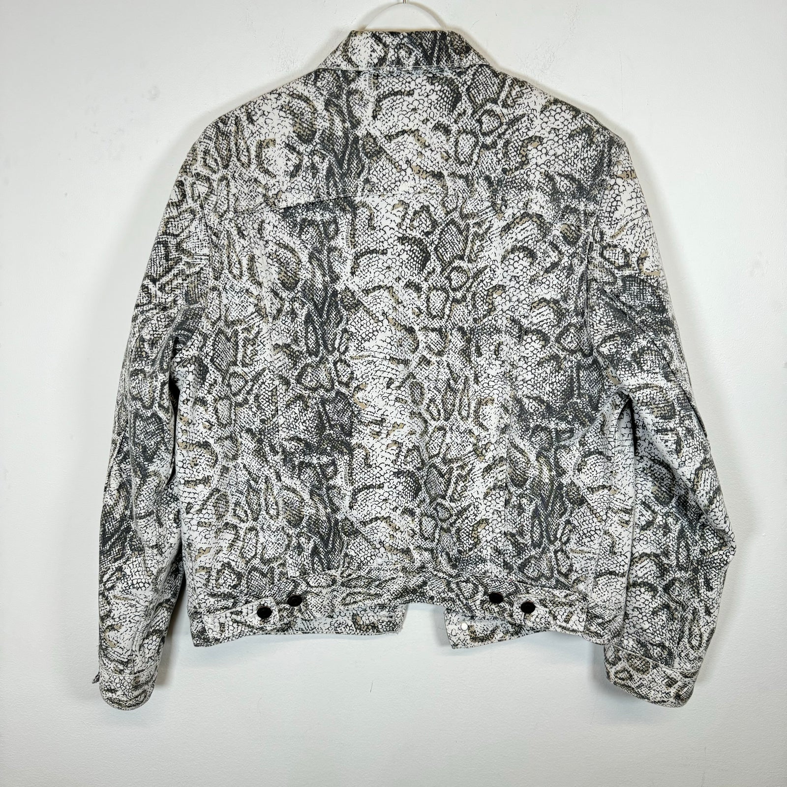 Supreme X Levis FW17 Snakeskin Denim Jacket Size M