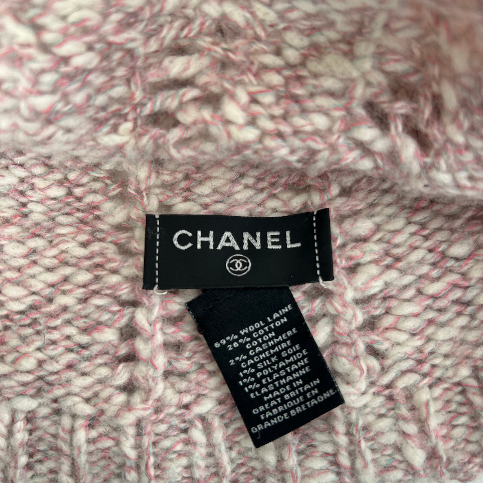 Chanel Knit Wool Beanie Hat