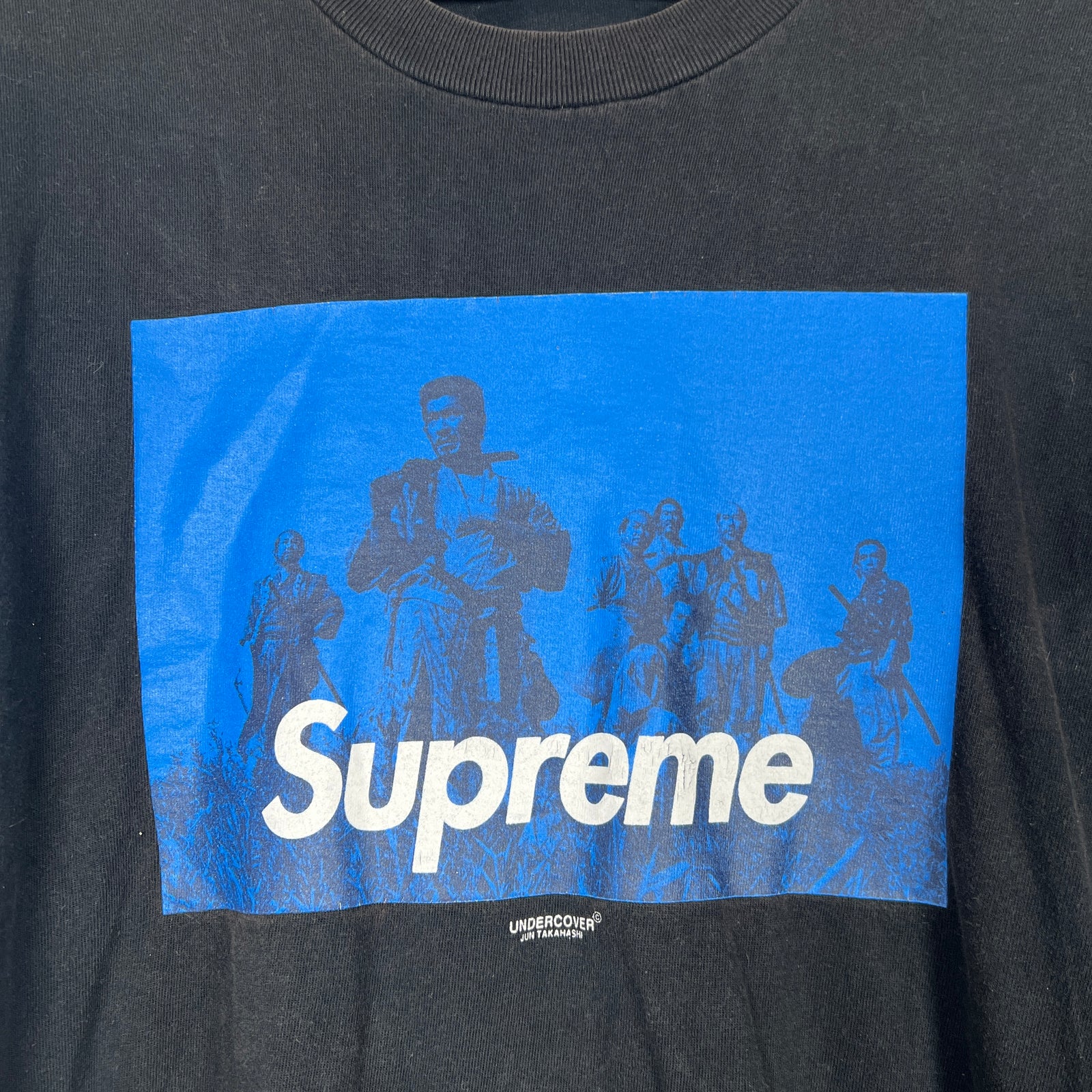 Supreme x Undercover Black Seven Samurai T-Shirt Size L