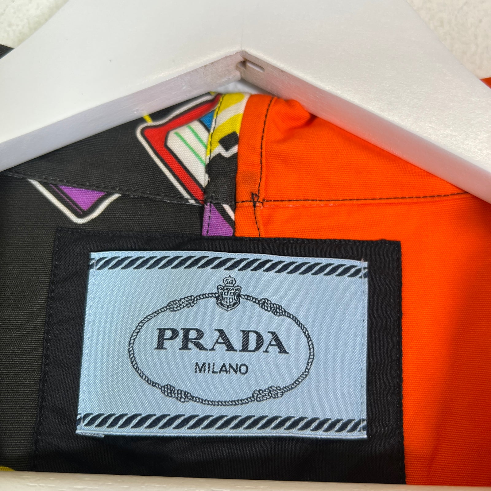 Prada SS20 Brain Tape Double Match Shirt