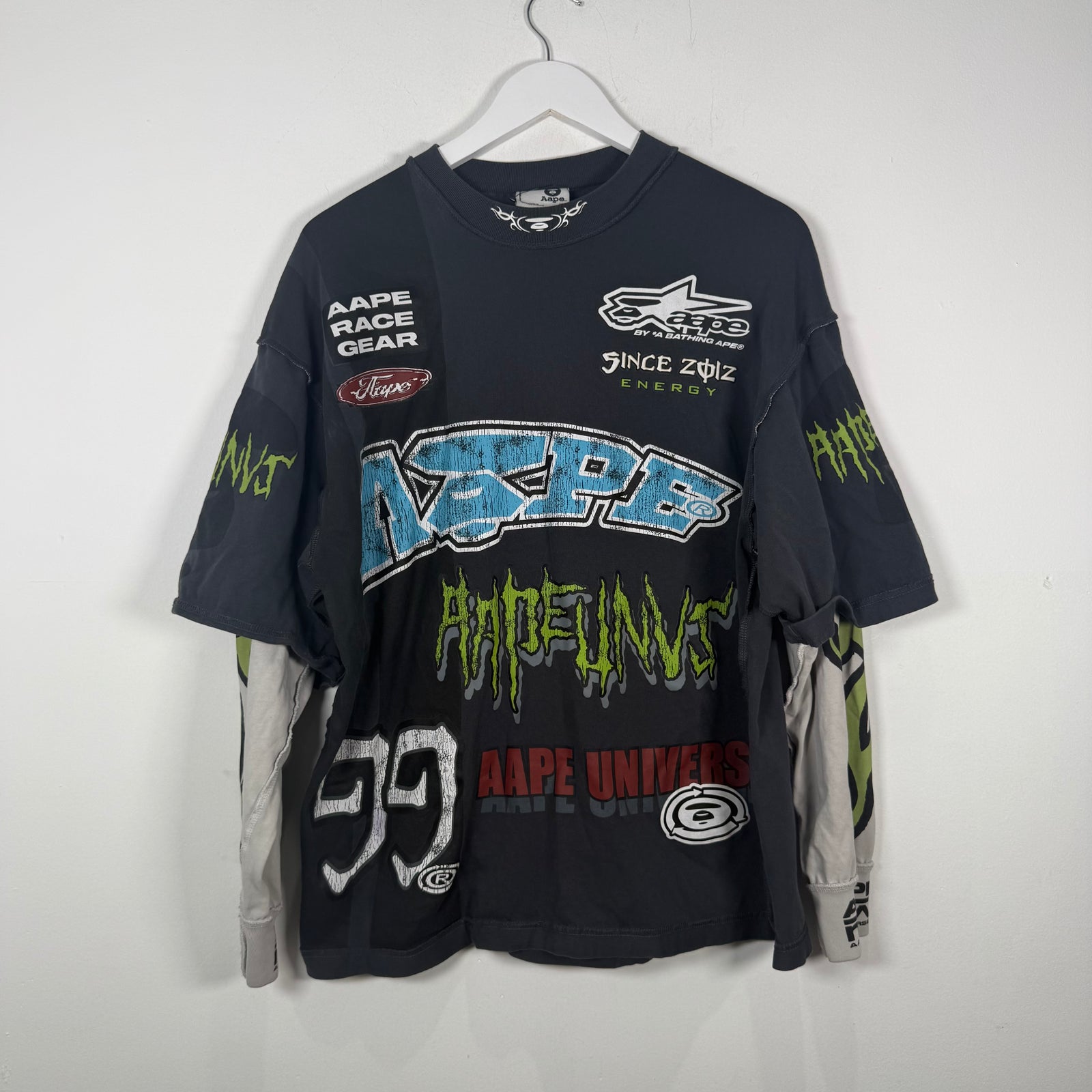 Aape Motorcross Longsleeve Size M