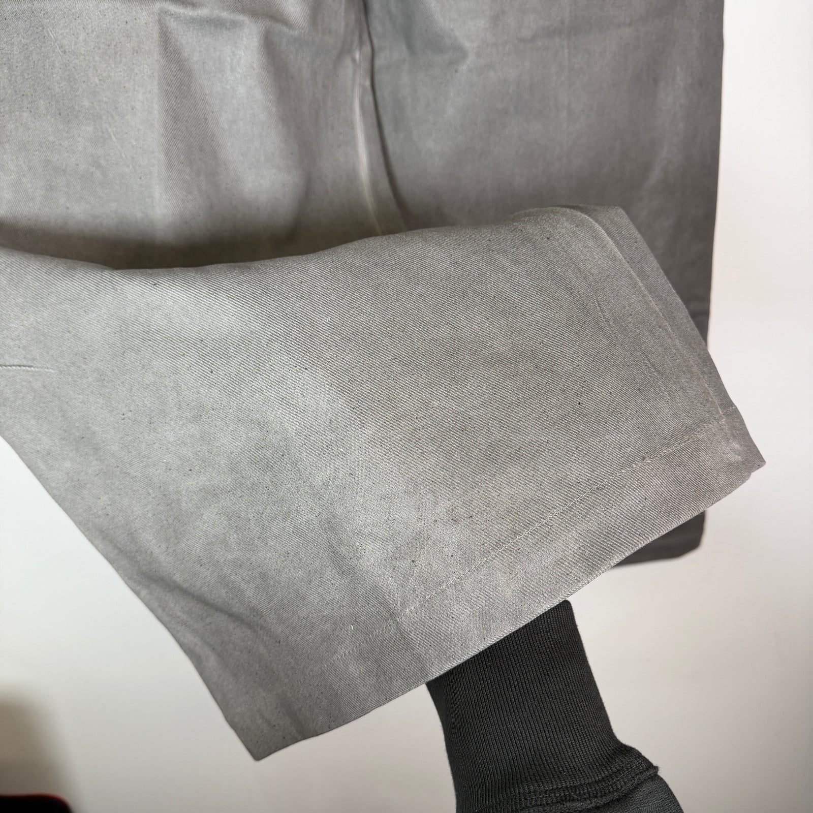 Rick Owens Drkshdw Pearl Waxed Geth Bela Pants Size S