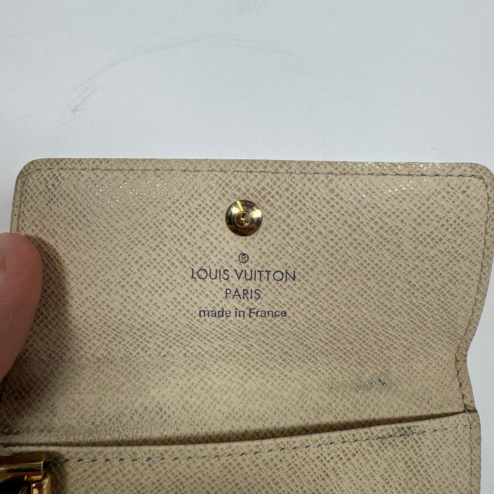 Louis Vuitton Damier Azur Key Holder