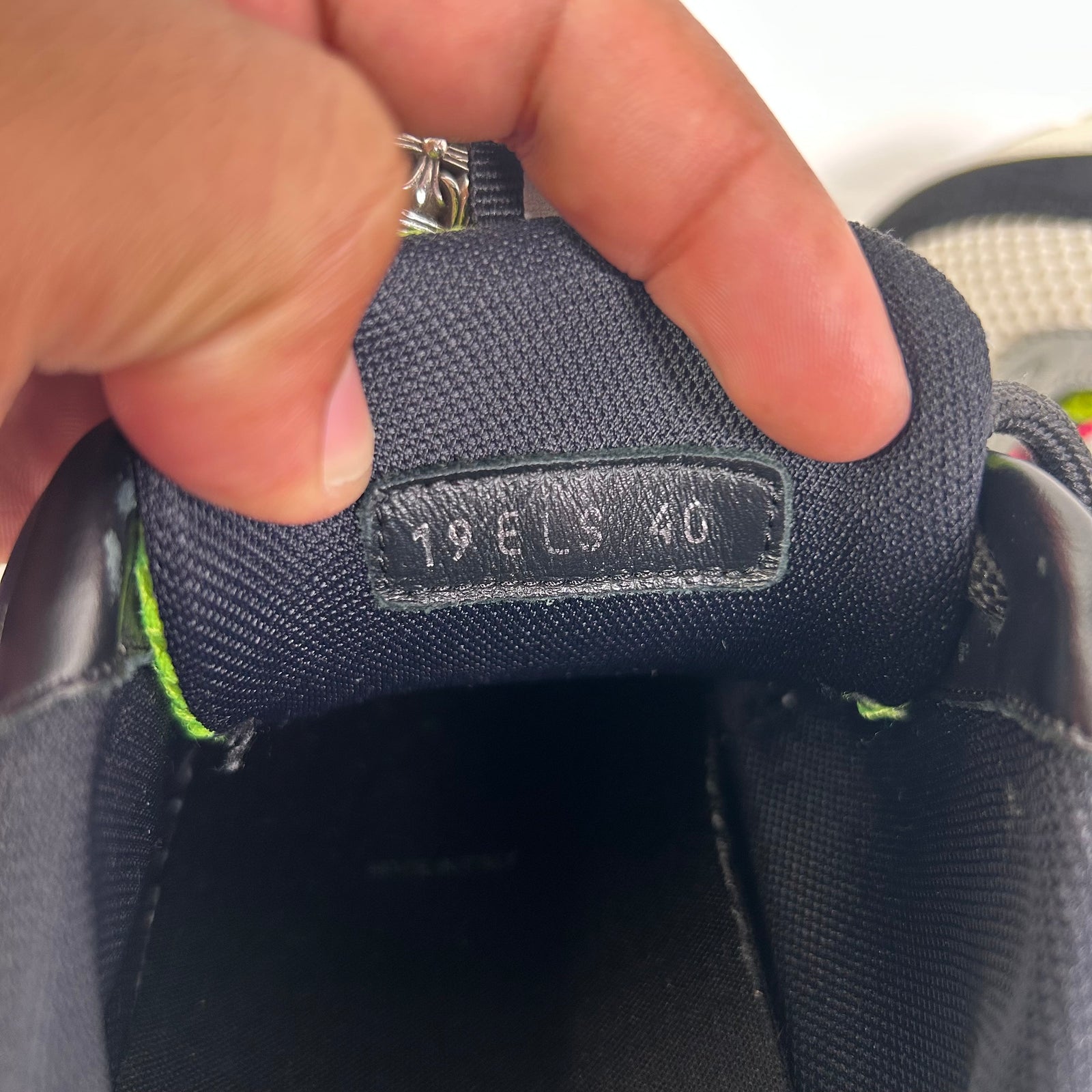 Dior Homme B22 Blue/Lime Sneaker Size 40